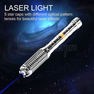 50,000mW 450nm Blue Laser Pointer USB 5-in-1 Dual Mode High Power