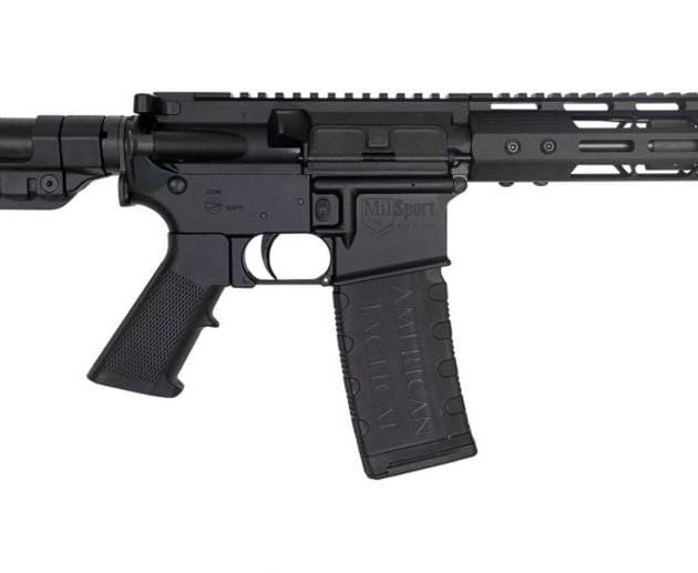 ATI Mil-Sport AR15 300 Blackout - 8.5" Barrel, 30 Rounds, Black Tactical Rifle