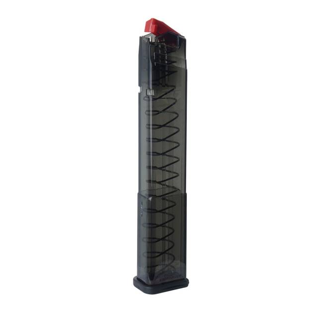 ETS - Polymer Magazine For Sig Sauer 320 - 9x19 mm - 30 Rounds - Carbon Smoke Series - SMK-SG9-320-30,