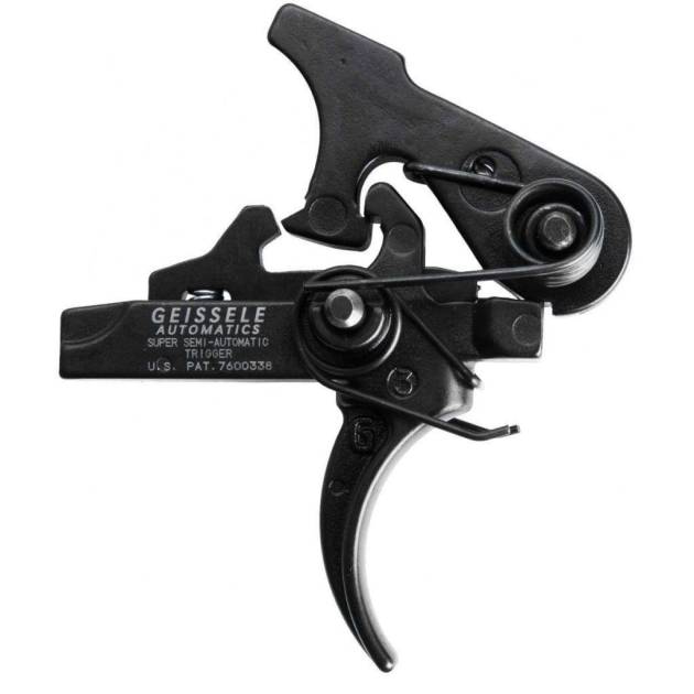 Geissele SSA Super Semi-Automatic Trigger - Small Mil-Spec Pin for Precision AR Builds