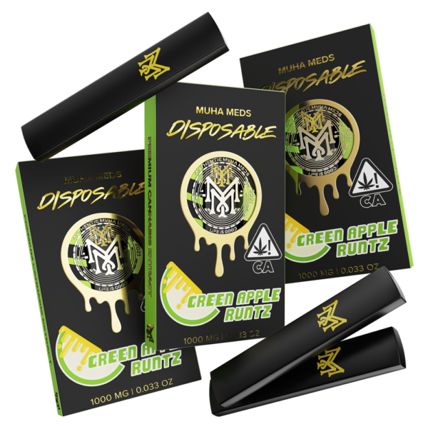 GREEN APPLE RUNTZ Sativa 2G - Premium Muha Meds Cannabis Strain