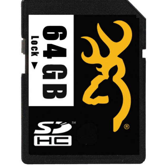 Browning Trail Camera 64 GB SD Card (Class 10)